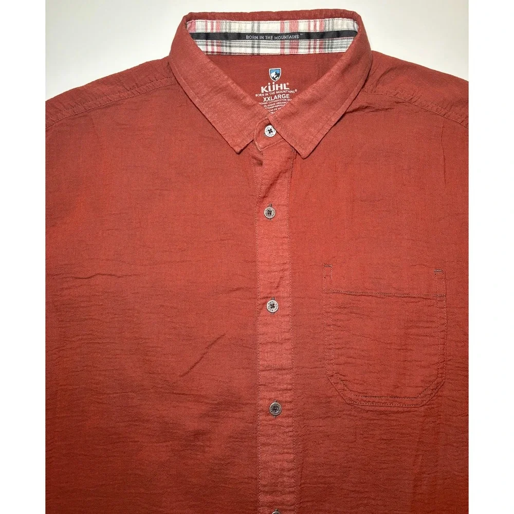 KUHL Men's Hiking Shirt | Rust | 2XL